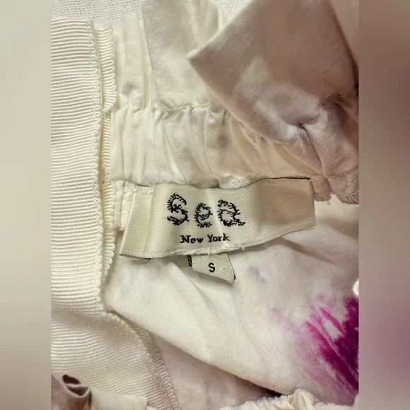 Sea New York Women's Tamara Dress S Tie Dye 100%Cotton - Picture 10 of 16